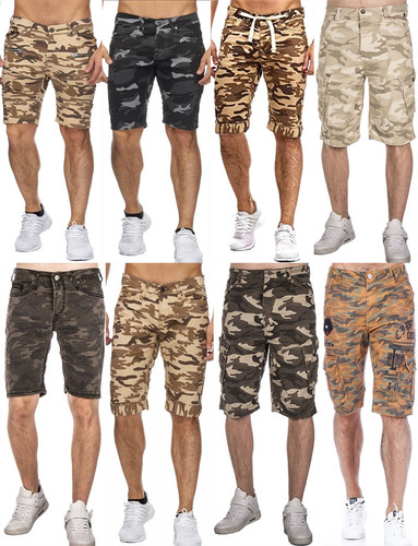 Herren shorts camouflage - shorts, army